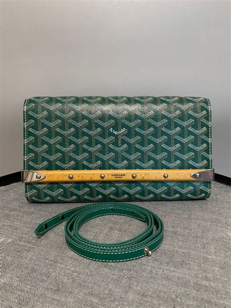 goyard monte carlo clutch white|monte carlo pm crossbody bag.